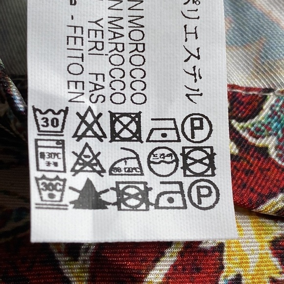 🌹NWT. Zara Multicolored Patchwork Print wrap Mini Dress. Size XS. - Picture 9 of 9